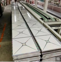 Panneau de plafond en PVC Feuille de PVC Revêtement en PVC Panneau de plafond étanche pour le marché africain