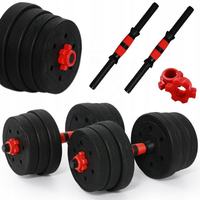 Ensemble d'Haltères et Kettlebell Barre Ajustables en Ciment à Prix Abordable – 10kg, 15kg, 20kg, 30kg et 40kg pour Musculation