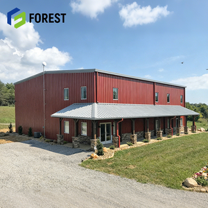 Taller Prefabricado de Montaje Rápido, Edificio de Acero Prefabricado para Sistema de Almacenamiento con Entrepiso y Puerta Corredera - Product Image 1