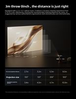 Projecteur laser à longue portée XGIMI RS 30 Ultra Max Triple Laser 4K 8K UHD 5500CVIA Full Auto IMAX MEMC 3D Cinema RS 20 Ultra MAX