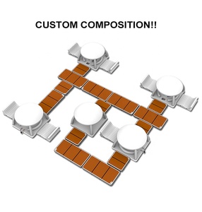 Vente chaude grand point de chute teck modulaire facile à plier et à épisser plate-forme flottante î<span class=keywords><strong>le</strong></span> quai gonflable <span class=keywords><strong>jet</strong></span> <span class=keywords><strong>ski</strong></span> quai flottant - Product Image 4