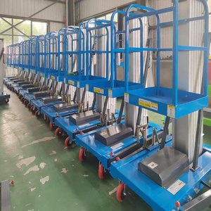 Giá Rẻ 4-18M Trên Không Làm Việc Nền Tảng Thủy Lực Người Duy Nhất Di Động Người Đàn Ông Nâng Lên Điện Nhôm Nâng Nền Tảng - Product Image 5