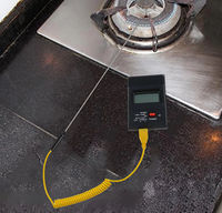TM902C -50C hingga 1300C Pengukur Suhu Digital Tipe K Sensor Termometer + Detektor Probe Termokopel