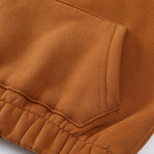 Ensemble de survêtement pour <span class=keywords><strong>enfant</strong></span>, sweat à capuche zippé uni, pantalon de jogging surdimensionné, ensemble décontracté 2 pièces automne hiver, survêtements pour enfants - Product Image 3