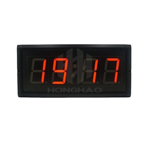 Ханчжоу Hong hao Бесплатная Доставка Оптом или в розницу 4-дюймовый 1,8 дюйма Многофункциональный светодиодный гонки сроки часы пульт дистанционного управления в помещении таймер - Product Image 2