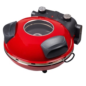 Anbolife Round Muti-fuction Mobile Home Use Pizza <strong>Pan</strong> and Outdoor Portable Pizza Oven <strong>Electric</strong> Pizza Maker - Product Image 2