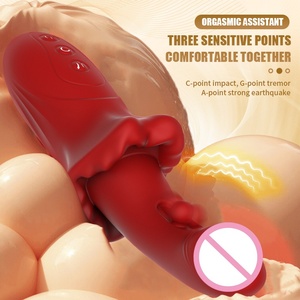 Vibrateur à boule haute fréquence 2026 pour femme, puissant, à insertion, 10 fréquences, stimulation du point G et du clitoris par succion - Product Image 4