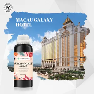 Usine en vrac originale d'huile de parfum de luxe de 500ML, huile inspirée de diffuseur de parfum de collection d'hôtel de galaxie de Macao pour le diffuseur
