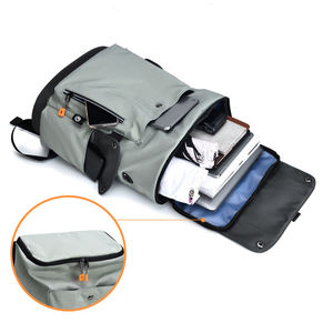 High Quality Custom Men's Travel Laptop <b>Backpack</b> for College School Zipper Polyester Internal Frame Fashionable Style-Wholesale - Product Image 4