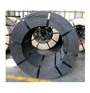 ASTM A416 Standard 270 Grade 1/2 Inch Low Relaxation PC Strand 12.7mm Acier au carbone pour la construction-pour <span class=keywords><strong>pont</strong></span> <span class=keywords><strong>de</strong></span> bâtiment en métal - Product Image 1