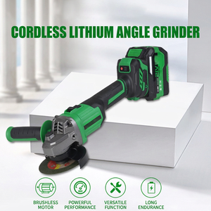 Amoladora Angular Inalámbrica Ruibaa con Batería de Litio, Amoladora Eléctrica Recargable, Pulidora, Mini Máquina de Corte - Product Image 2
