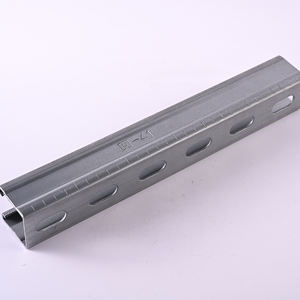 Vendita all'ingrosso della fabbrica C canale supporto puntone in alluminio incavato zinco magnesio canale acciaio - Product Image 4