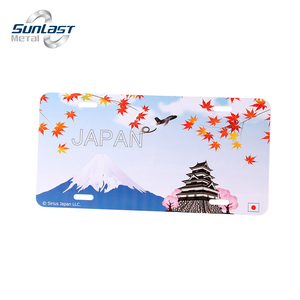 Bandera de EE. UU. 6 "* 12" logotipo 3D impresión personalizada precio de fábrica matrículas de coche al por mayor máquina de pintura de matrículas - Product Image 4