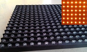 Mô-đun Led P10 Ngoài Trời Ổ Điện Áp Không Đổi Màn Hình Quảng Cáo Kỹ Thuật Số Mô-đun Led Màu Vàng Dip P10 Hiển Thị CHÀO MỪNG - Product Image 2