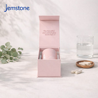 Emballage de haute qualité, écologique, en carton pour capsules de compléments alimentaires, emballage en tube de papier kraft de qualité alimentaire pour vitamines