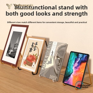 Desktop photo frame bracket holder medal certificate display <b>stand</b> base support vertical glass photo <b>tablet</b> holder table - Product Image 6