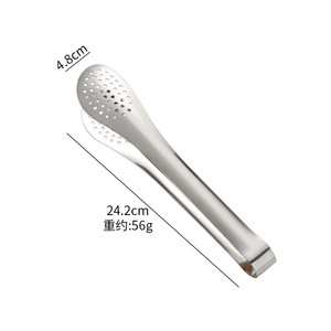 Pinces <span class=keywords><strong>de</strong></span> service alimentaire en acier inoxydable Pinces <span class=keywords><strong>de</strong></span> <span class=keywords><strong>cuisine</strong></span> pour la cuisson des aliments Pinces <span class=keywords><strong>de</strong></span> buffet en acier inoxydable - Product Image 4