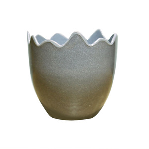 Plastic Flowerpot Garden Pot Plant Pot Planter Green Flower OEM accepted egg Style Sets VASE Floor