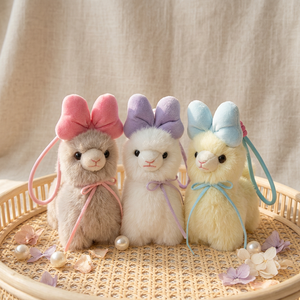 Porte-clés en peluche chat Ragdoll Sable Européen, jouet poupée pour enfants, cadeau, accessoire de sac, vente en gros de poupées de boutique - Product Image 1