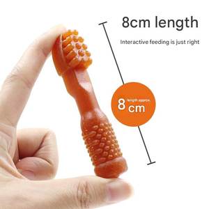 OEM snack da masticare per animali domestici con alito fresco di manzo sapore di anatra di pollo bastone osso dentale per animali domestici molare da masticare le ossa di calcio per cani - Product Image 2