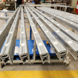 Nhà máy tùy chỉnh Hidden cửa bản lề chống ăn mòn nhôm hồ sơ chế biến cho cửa nặng - Product Image 2