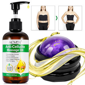 <span class=keywords><strong>Huile</strong></span> <span class=keywords><strong>de</strong></span> massage anti-<span class=keywords><strong>cellulite</strong></span> ALIVER, <span class=keywords><strong>huile</strong></span> <span class=keywords><strong>essentielle</strong></span> biologique naturelle infusée <span class=keywords><strong>de</strong></span> collagène et <span class=keywords><strong>de</strong></span> cellules souches, pour le corps et le ventre - Product Image 2