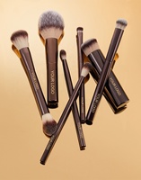 Ensemble de pinceaux de maquillage professionnels de luxe YM Kabuki et illuminateur, haute qualité, double embout, chaque pinceau pour le visage et les lèvres