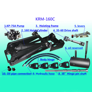 Kit de levage hydraulique universel pour camions à benne basculante de petite et moyenne taille - Product Image 5