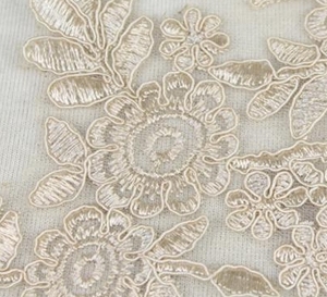 Miếng Vá Hoa Lurex Vàng Hoa Thêu Miếng Đính Ưa Thích - Product Image 6