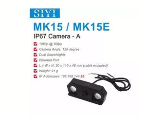 Cámara SIYI MK15 IP67, Cámara FPV Impermeable 720 30fps, Enfoque Fijo, Puerto Ethernet, Cámara IP con Dos Faros de Búsqueda HM30 MK15 MK15E - Product Image 2