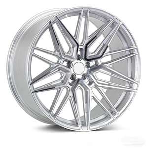 Rines Deportivos Cóncavos Forjados SAiLen de Aleación 24x14 5x112/120/130 PCD con Acabado Negro Semi-Brillante, Ancho Personalizable, ET Universal - Product Image 6