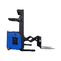 Nouveau transpalette élévateur à ciseaux électrique pour rayonnages à double profondeur, portée 585 mm, 1,5 T, hauteur de levage max. 6000 mm