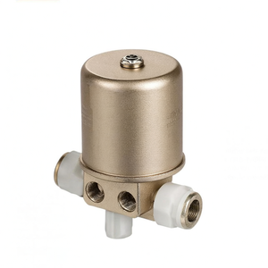 วาล์วน้ำโซลินอยด์ขนาดเล็ก COVNA แบบอุณหภูมิปกติ ขนาดพอร์ต 6 มม. ใช้ไฟ DC24V วัสดุ PP เกรดอาหาร รองรับไฟ DC12~24V - Product Image 1