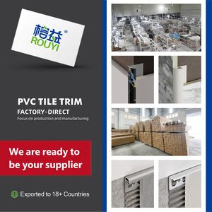 Venta al por mayor de fábrica OEM ODM: Moldura de esquina de PVC de 10 mm impermeable para villas, moldura de esquina para azulejos de cerámica, moldura de PVC para azulejos. - Product Image 2