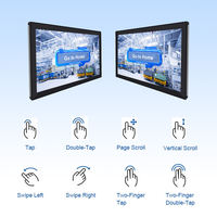 Panel PC Industrial Integrado con Windows, Android, Ubuntu, Soporte de Montaje en Pared, Pantalla Táctil Personalizable, en Stock