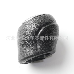 Pommeau de levier de vitesse en cuir noir, 6 vitesses, pour Volkswagen T5, conception ergonomique - Product Image 4