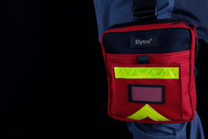 Kit de Escuadrón Bolsa de Pierna para Equipo de Rescate Bombero Brigada Primeros Auxilios Bolsa Médica Herramienta Bolsa Modular Nylon Poliéster Rojo Unisex CR - Product Image 3