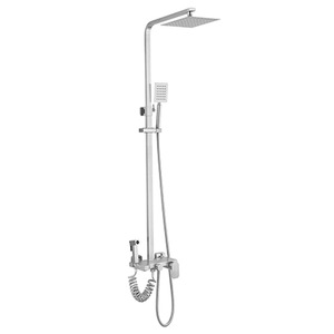 Stainless Steel <b>Shower</b> Set With <b>Rainfall</b> Head And Handheld Spray For Bathroom Use - Product Image 2