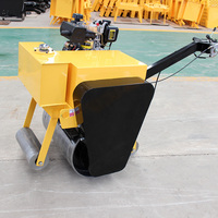 Compacteur vibrant articulé à double tambour SHANL SH10 de 1, 2 et 3 tonnes pour asphalte et compactage de sols, avec moteur Huade