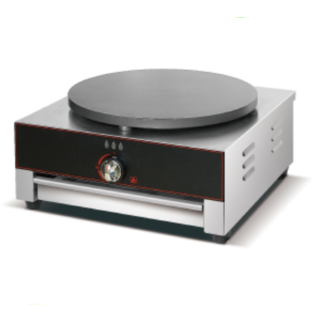 Crepe Maker 1 Plate Gas Griddle Pancake Crepes Snack Dessert Machine Non-stick Round Plate counter top China Supplier OEM ODM
