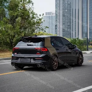 สปอยเลอร์หลังสำหรับ Golf 8 8.5 MK8 MK8.5 Pro R-line 2020-2025  ครีบหลังคา  แผ่นปิดท้าย  ชุดแต่ง - Product Image 6