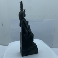 Figura Personalizada, Adornos de Resina - Figuras de la Colección de Diosas del Antiguo Egipto, Color Negro