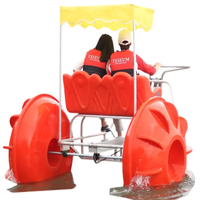 Trois grandes roues de l'eau tricycle avec la certification CE
