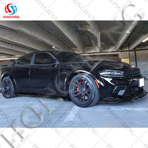 Chaoshenghang pièces automobiles ABS fibre de carbone côté pare-chocs protecteur lèvre côté jupe pour dodge <span class=keywords><strong>Challenger</strong></span> SRT large Bodykit 2022 + - Product Image 5