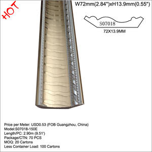 Usine de vente en gros projet d'hôtel intérieur plafond décoratif moulures de corniches décoratives Ps Pop Design moulures de <span class=keywords><strong>corniche</strong></span> - Product Image 4