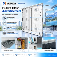 P5 5mm 5760x2880mm IP65 Tahan Air 5000cd HDR10+ Kecerahan Tinggi Layar LED Digital Iklan Pinggir Jalan Warna Penuh untuk Luar Ruangan