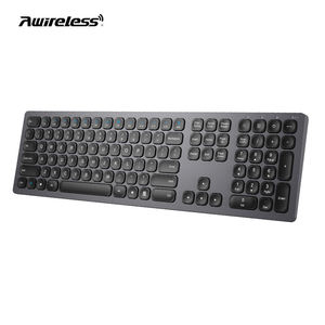Claviers numériques Bluetooth ergonomiques sans fil silencieux 100 % neufs QWERTY personnalisés de Shenzhen pour tablette et ordinateur - Product Image 2