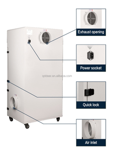 <span class=keywords><strong>Extracteur</strong></span> de poussière laser co2 industriel/filtre Hepa purificateur <span class=keywords><strong>d</strong></span>'<span class=keywords><strong>air</strong></span> avec collecteur de poussière laser charbon actif/Co2 - Product Image 5