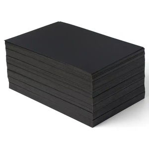 700*1000mm Anti-Curl Black Cardboard 250gsm 300gsm for Gift <b>Boxes</b> - Product Image 1