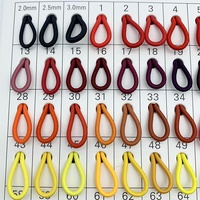 Corde Élastique Robuste Tressée en Caoutchouc, 320 Couleurs, 2 mm, 2,5 mm, 3 mm, au Détail et en Gros